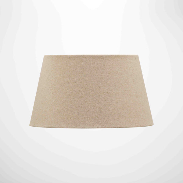 RAW LINEN TAPERED DRUM 36cm (14in) Shade