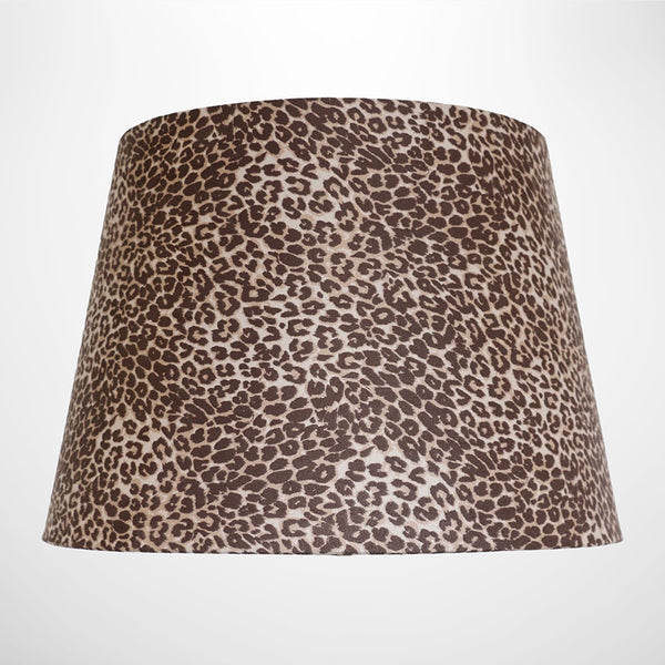 Leopard Print 46cm Tall Tapered Drum Lampshade