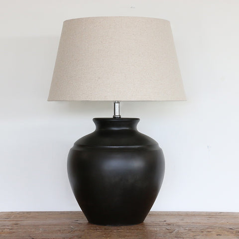 Verona Lamp Base in Dark Bronze Finish