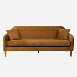Costa Couch in Cognac Velvet