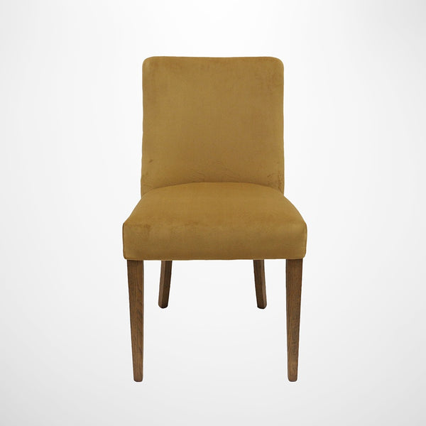 Bastide Chair in Old Gold Velvet