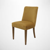 Bastide Chair in Old Gold Velvet