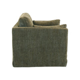 Litchfield Arm Chair in Forest Green