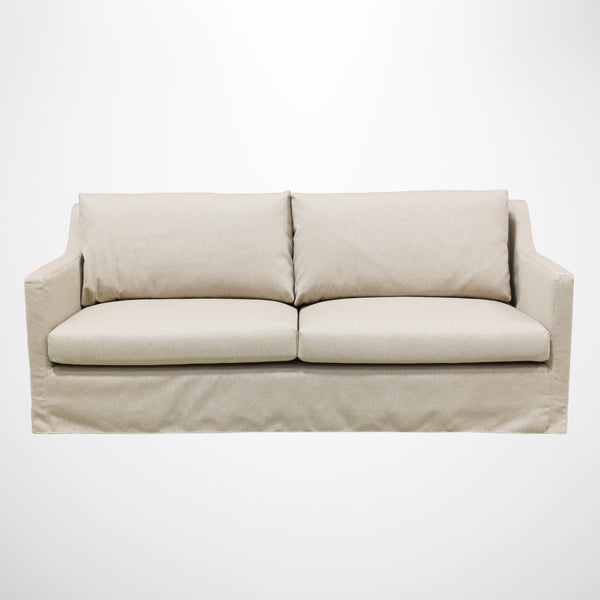 Sussex Couch in Oatmeal Tweed