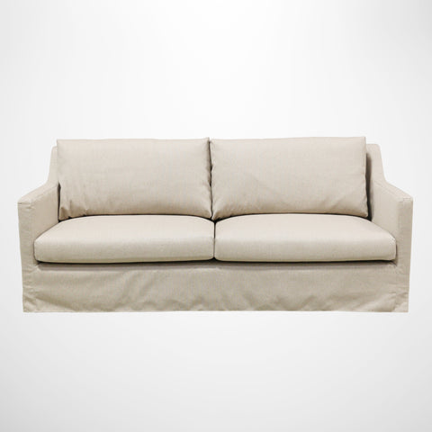 Sussex Couch in Oatmeal Tweed