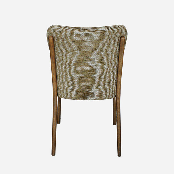 Cassa Dining Chair in Ripple Leaf Green