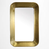 Capri Mirror in Antique Brass Finish