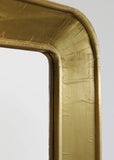 Capri Mirror in Antique Brass Finish