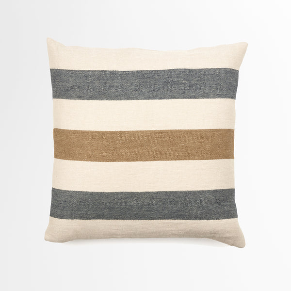 Libeco Julian Pillow Cover in Dakota Stripe 63 x 63