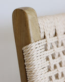 Palma Chair with Woven Sandstone Loom