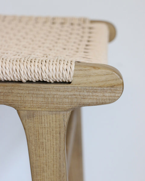 Palma Chair with Woven Sandstone Loom