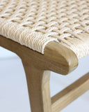 Palma Chair with Woven Sandstone Loom