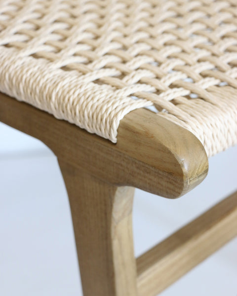Palma Chair with Woven Sandstone Loom