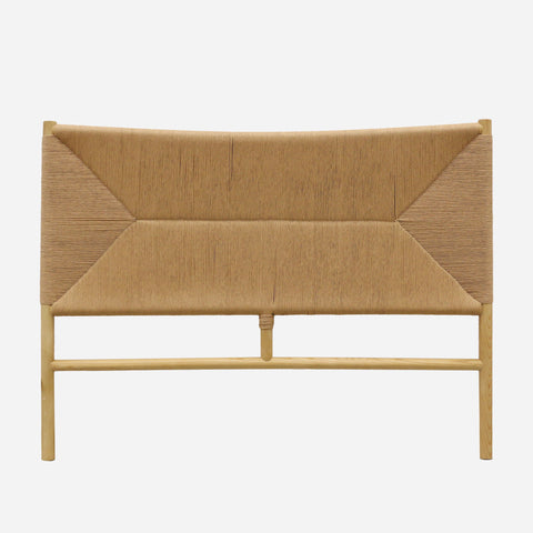 Anchorage Woven Loom Headboard in Light Sand