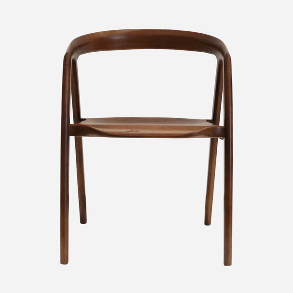 Claude Dining Chair with Arms Cocoa Elm