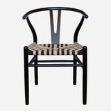 Elm Wishbone Chair in Black