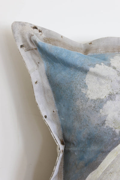 White Sail Heavy Canvas Cushion Cover 58 x 58cm