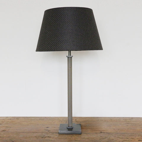 Marco Lamp Base with Textured Stem
