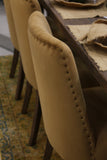 Bastide Chair in Old Gold Velvet