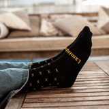 Lamington | ORION | Men's Merino Wool Crew Socks Soft Cuff Size 6-10