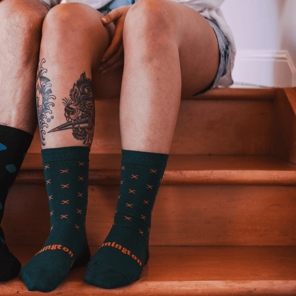 Lamington | WANAKA | Unisex Merino  Wool Crew Socks Size 6-10