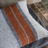 Libeco Montana Pillow Cover in Grey 63 x 63