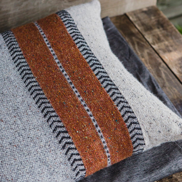 Libeco Montana Pillow Cover in Grey 63 x 63