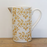 Florentine Ochre Handpainted Jug