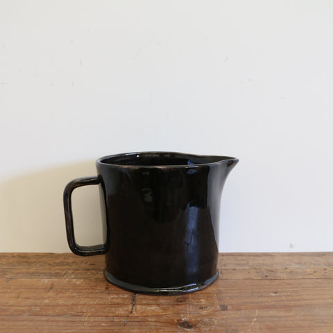 Black Creamery Jug