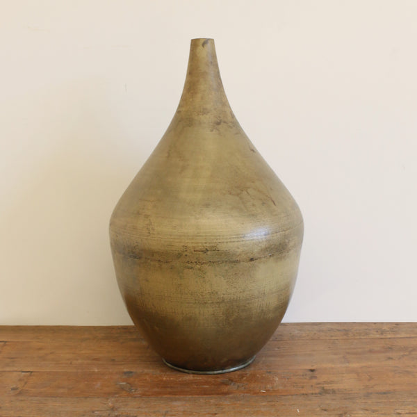 Cairo Vase in Antique Brass Finish