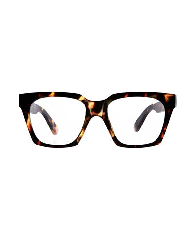 Spectacles Shell Reading 10am Brown Tortoise Shell Reading Glasses +2.5 | Leopold Hall