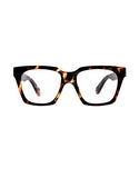 10am Brown Tortoise Shell Reading Glasses +2.5