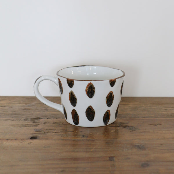 Zanzibar Mugs in Spots and Stripes