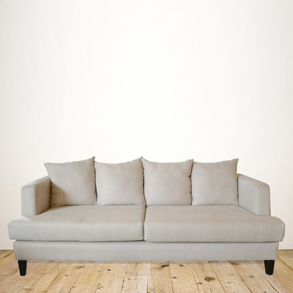 New Zealand Made Milano 3 Seater Sofa in Natural Linen
