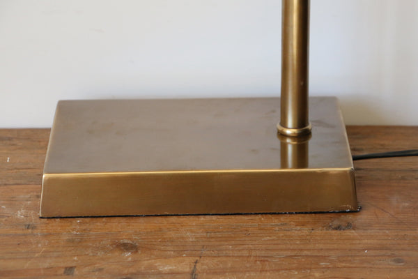 Adjustable Desk Lamp Antiqued Brass