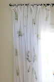 Fig Leaf Cotton Voile Curtain