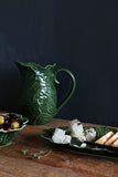 Green Vine Leaf Jug