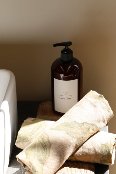 Bathroom Vanity with Bluestone Top and Ceramic Basin