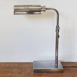 Adjustable Desk Lamp in Pewter Finish