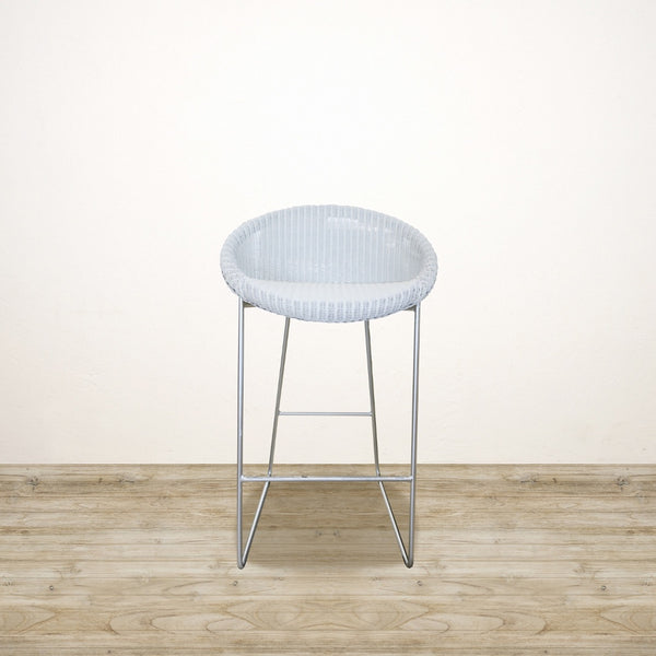 Indoor Joe Bar Stool in White
