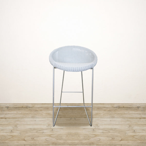 Indoor Joe Bar Stool in White