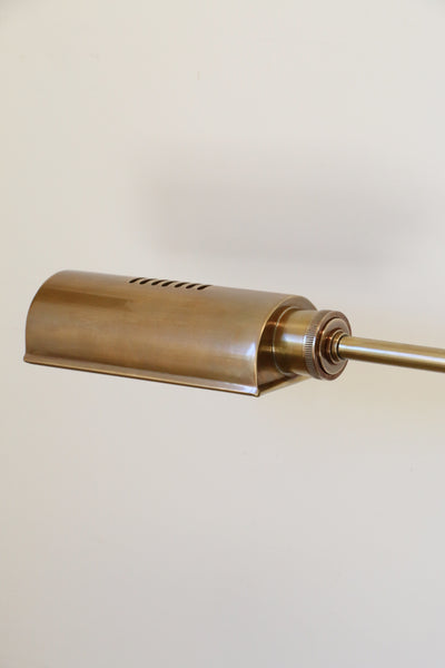 Apartmento Adjustable Floor Lamp in Antiqued Brass