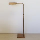 Apartmento Adjustable Floor Lamp in Antiqued Brass