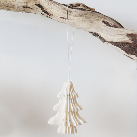 Handmade Paper Tree Decoration