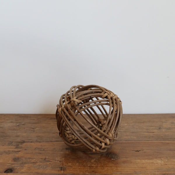 Traditional Rattan Ball Rattan Ball Ornament | Leopold Hall