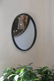 Iron Frame Round Wall Mirror