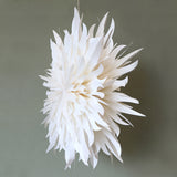 Feathered Flower Decoration
