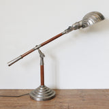 Antique Silver Adjustable Desk Lamp