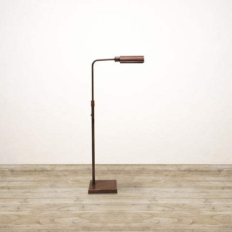 Apartmento Adjustable Antique Brass Floor Lamp - Bronze Finish