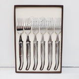 Laguiole Stainless Steel Table Forks Set of 6